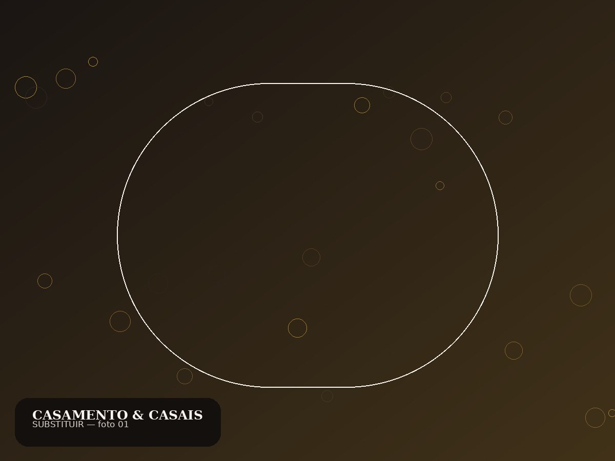 Decoração de casamento e encontro de casais
