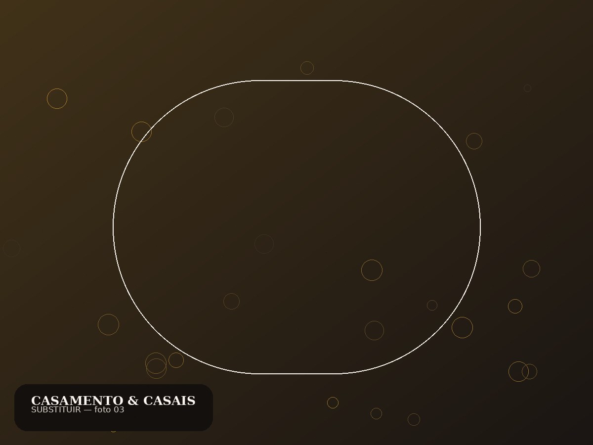 Decoração de casamento e encontro de casais