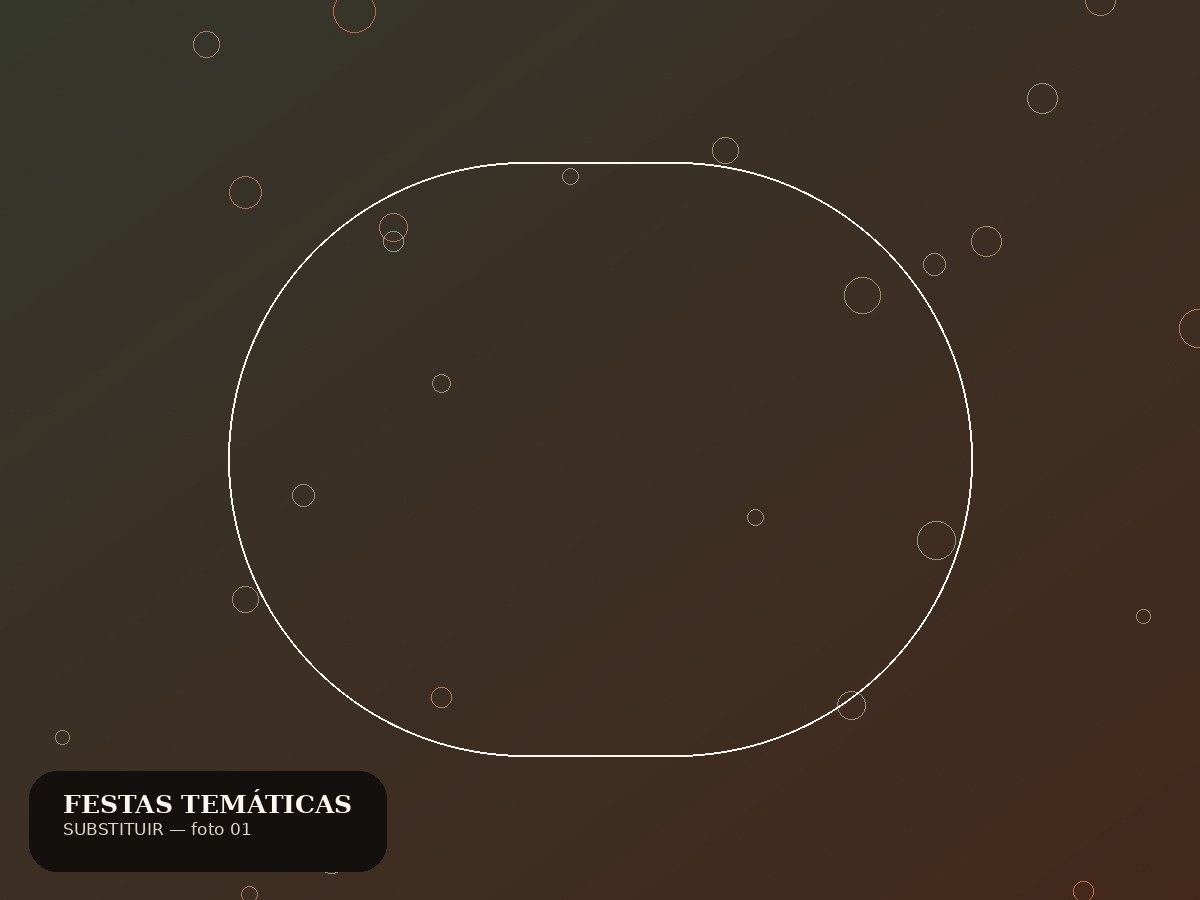 Decoração de festa temática