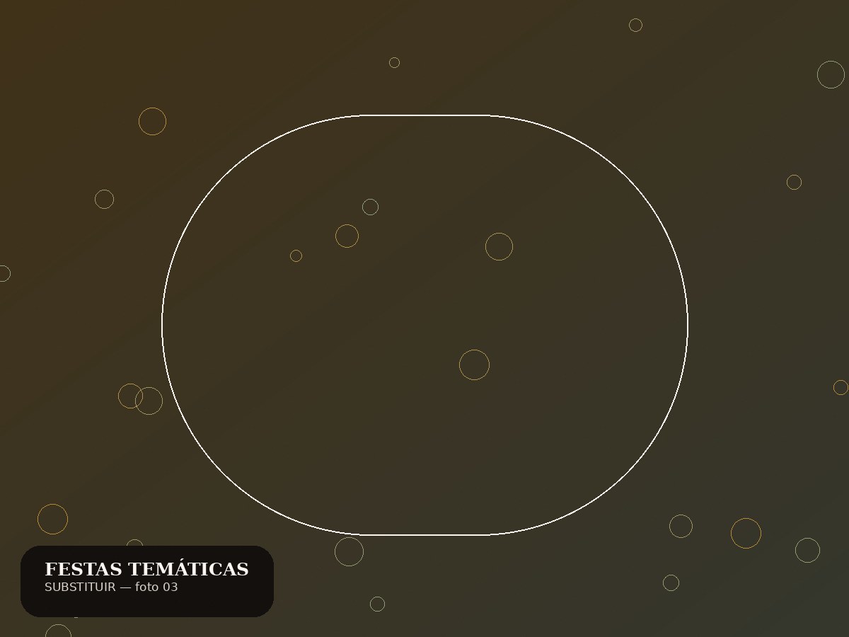 Decoração de festa temática
